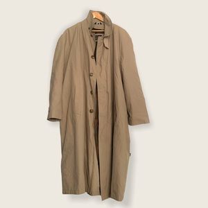 Trench rain coat